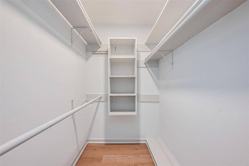 Primary walk-in closet