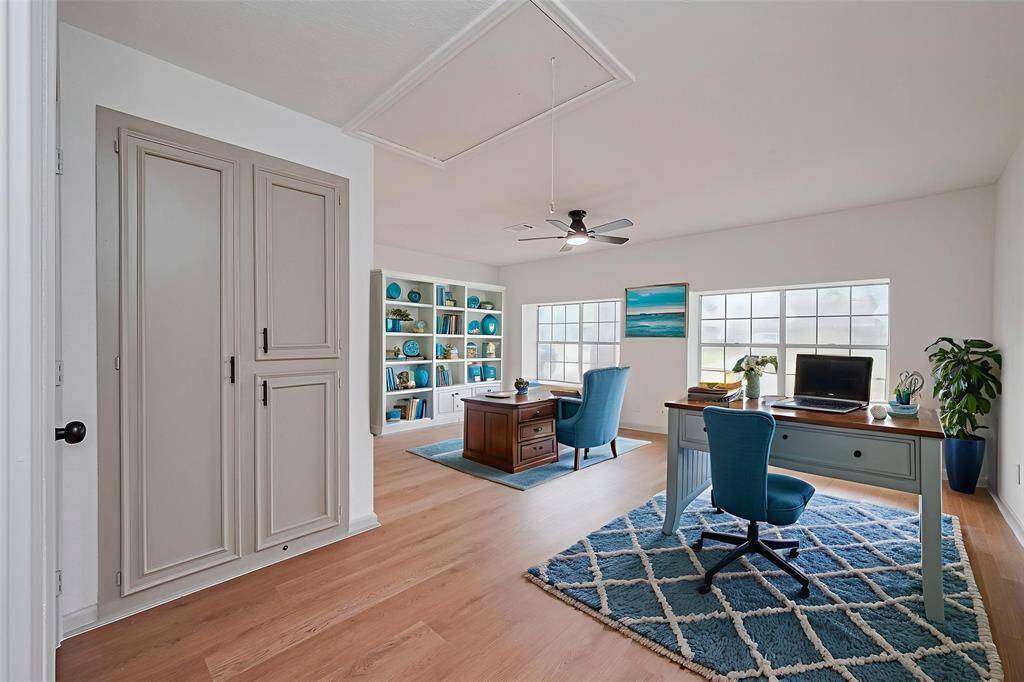 4th bedroom or extra office space (Virtually staged)