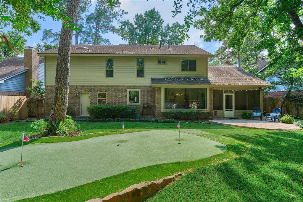 View of back of home.