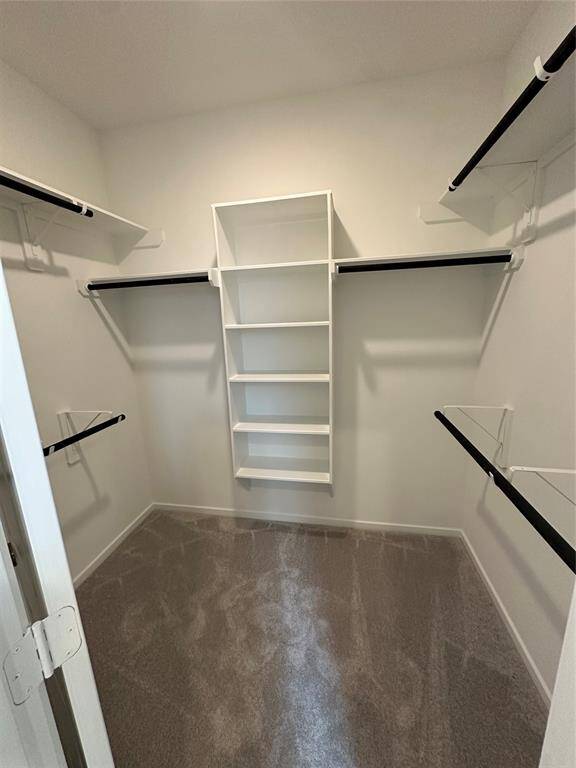 Primary walk in closet
