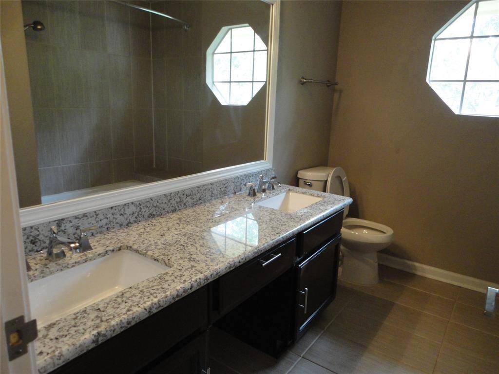 2F FULL BATH WITH RECENT GRANITE COUNTERTOP AND VANITY