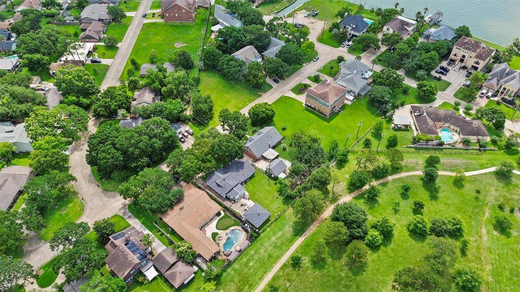 Quiet residential neighborhood with mature trees and friendly neighbors.