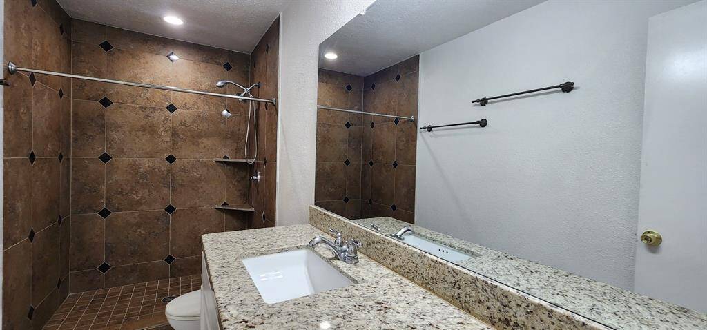 Primary bathroom.