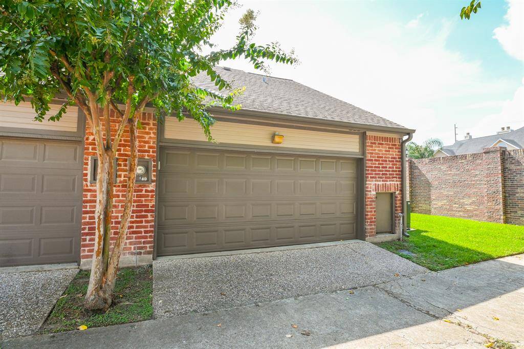 Unit 80 is the end unit with a 2-car garage.