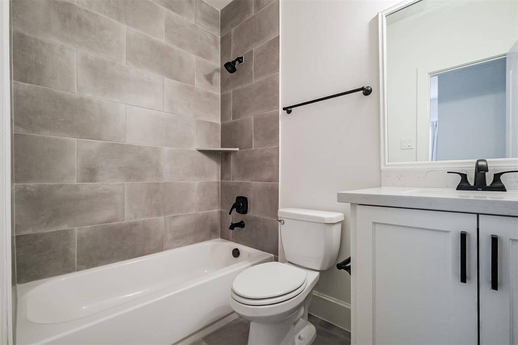 Third floor attached bathroom in third room