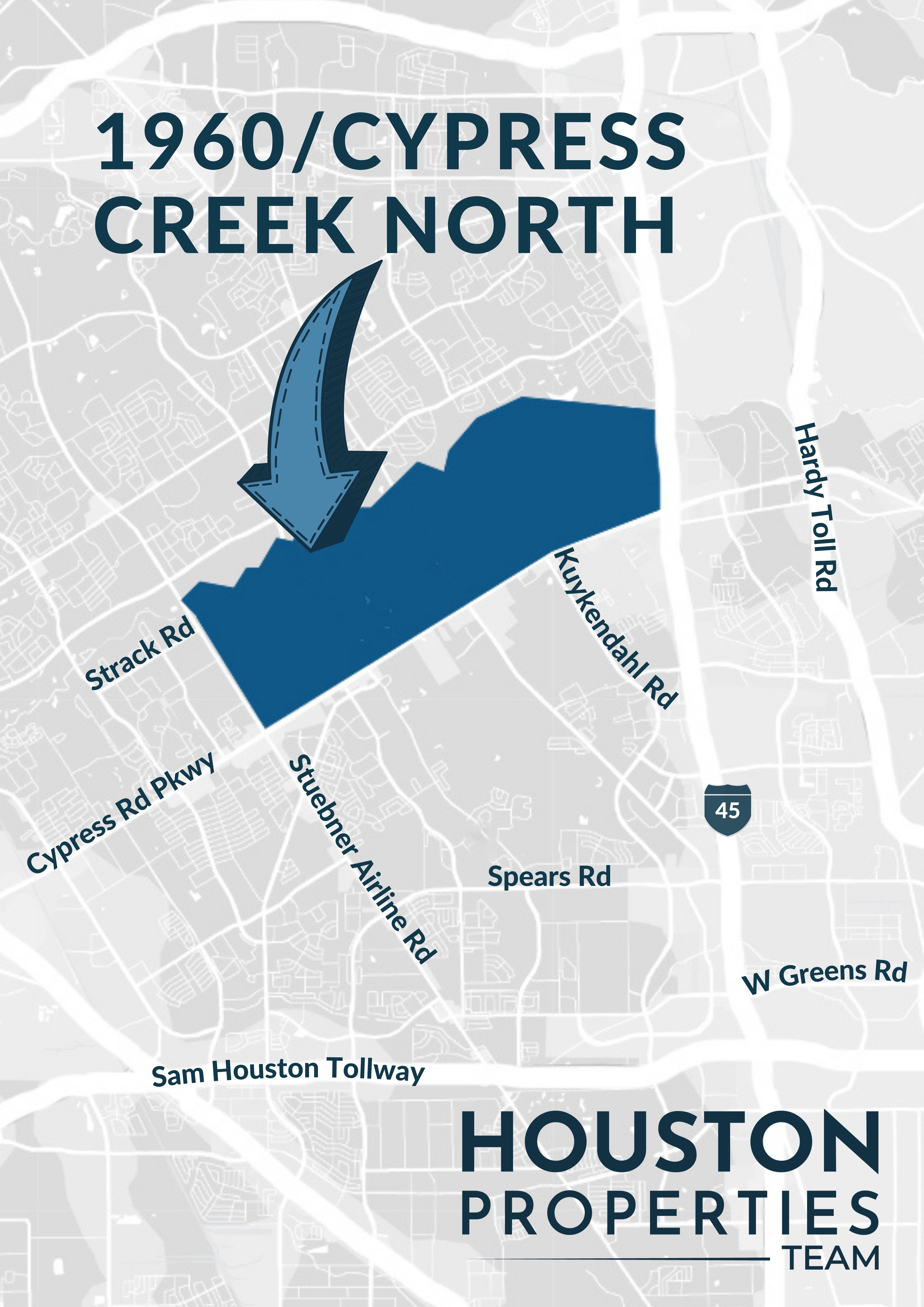1960/Cypress Creek North Map