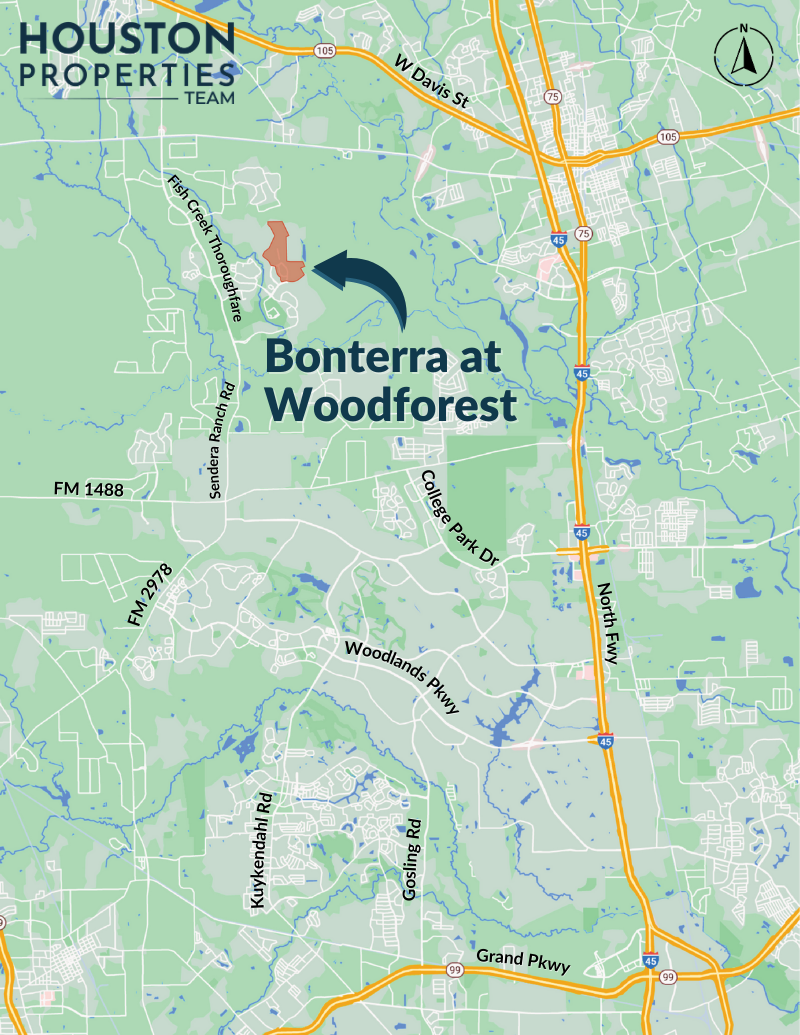 Bonterra at Woodforest Homes For Sale & Real Estate Trends