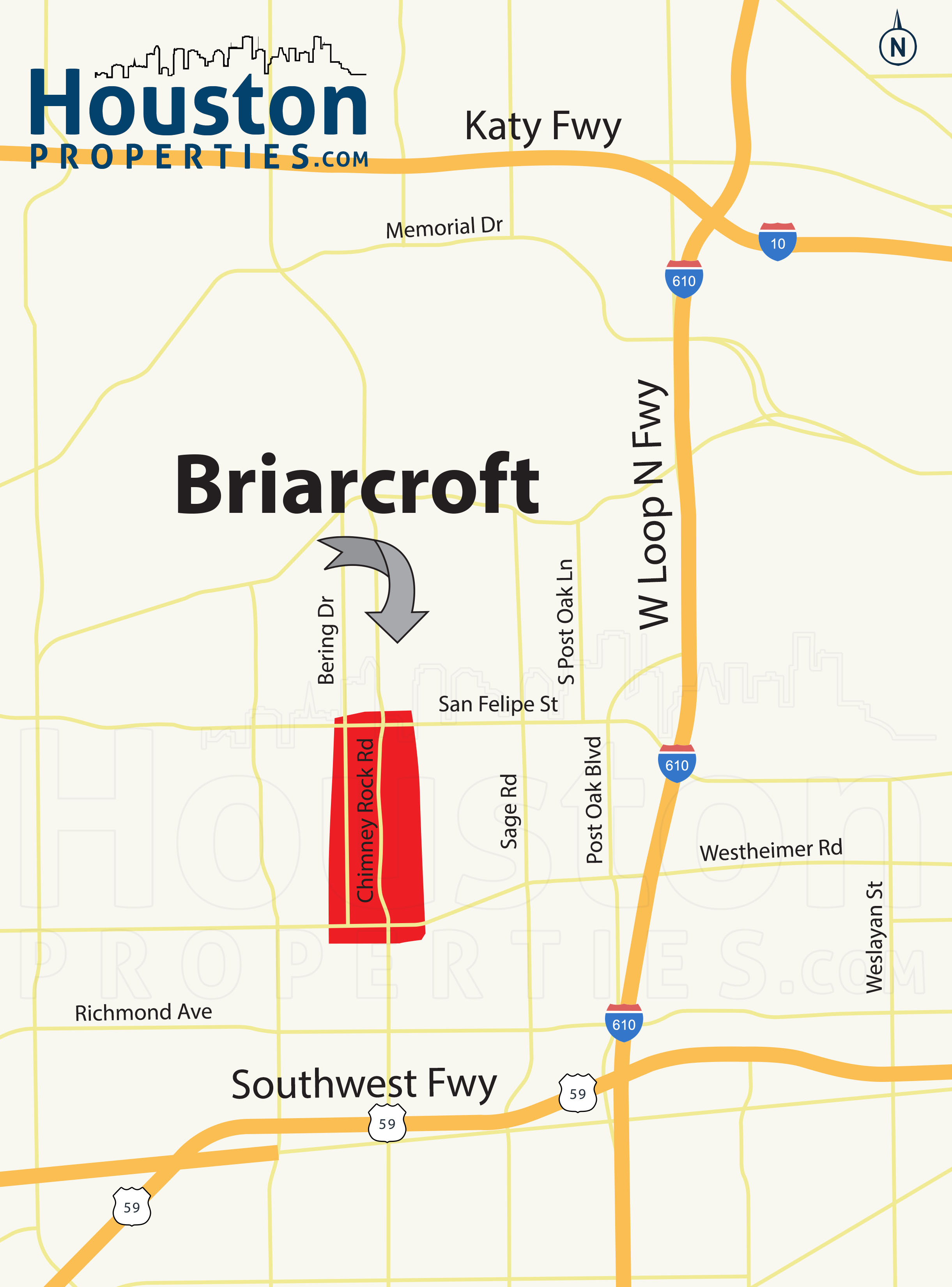Briarcroft Map