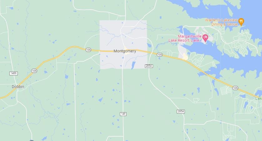 City of Montgomery Map