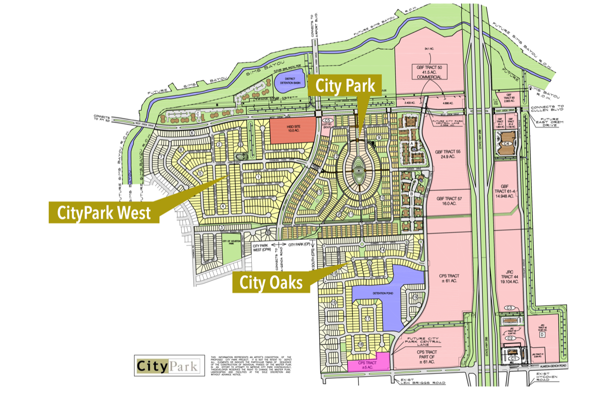 Map of City Park