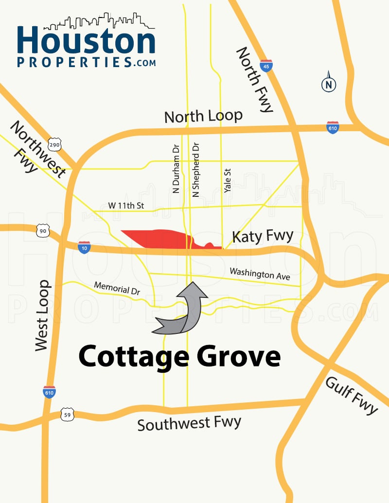 Cottage Grove Map