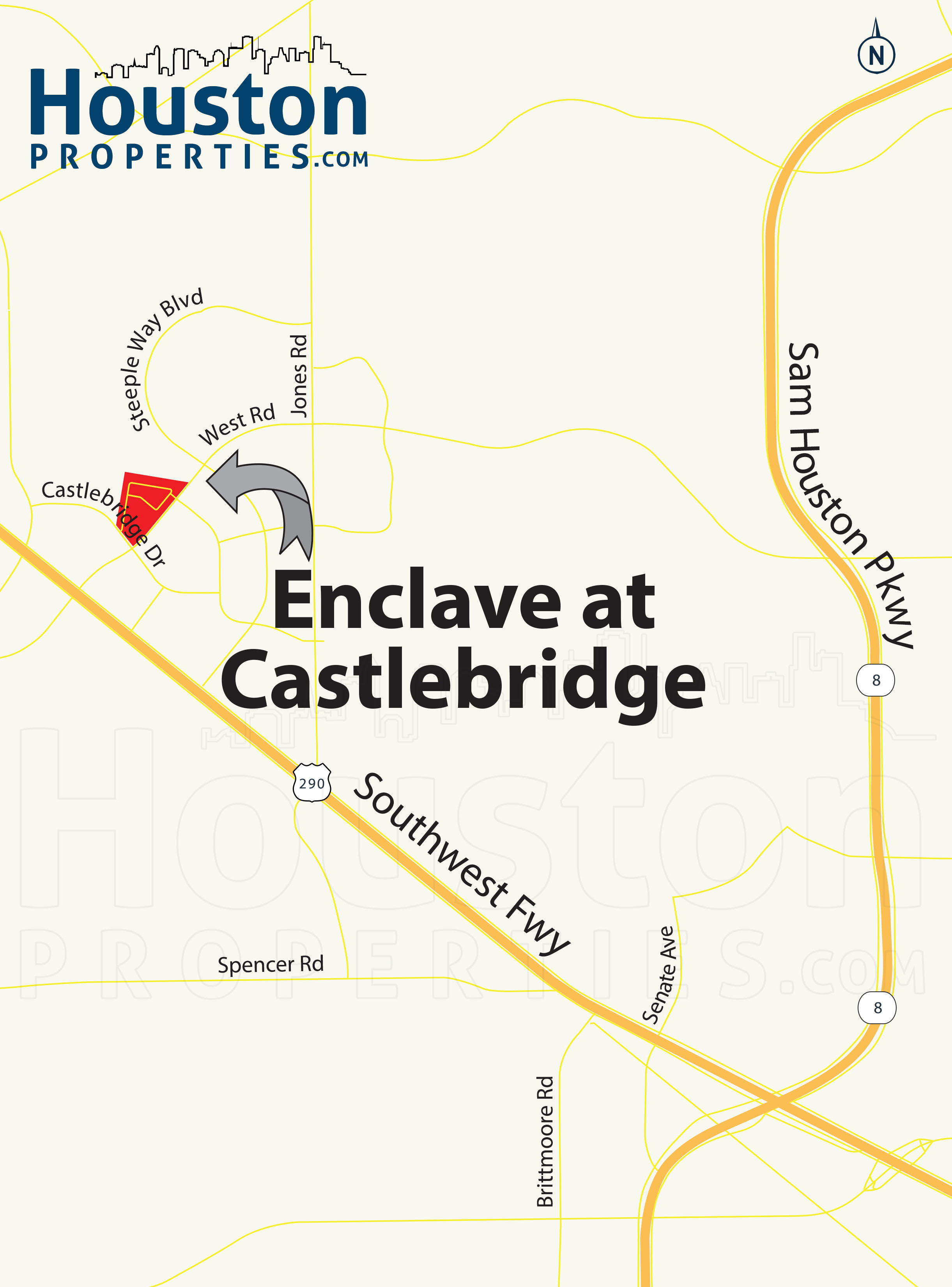 Enclave At Castlebridge Map