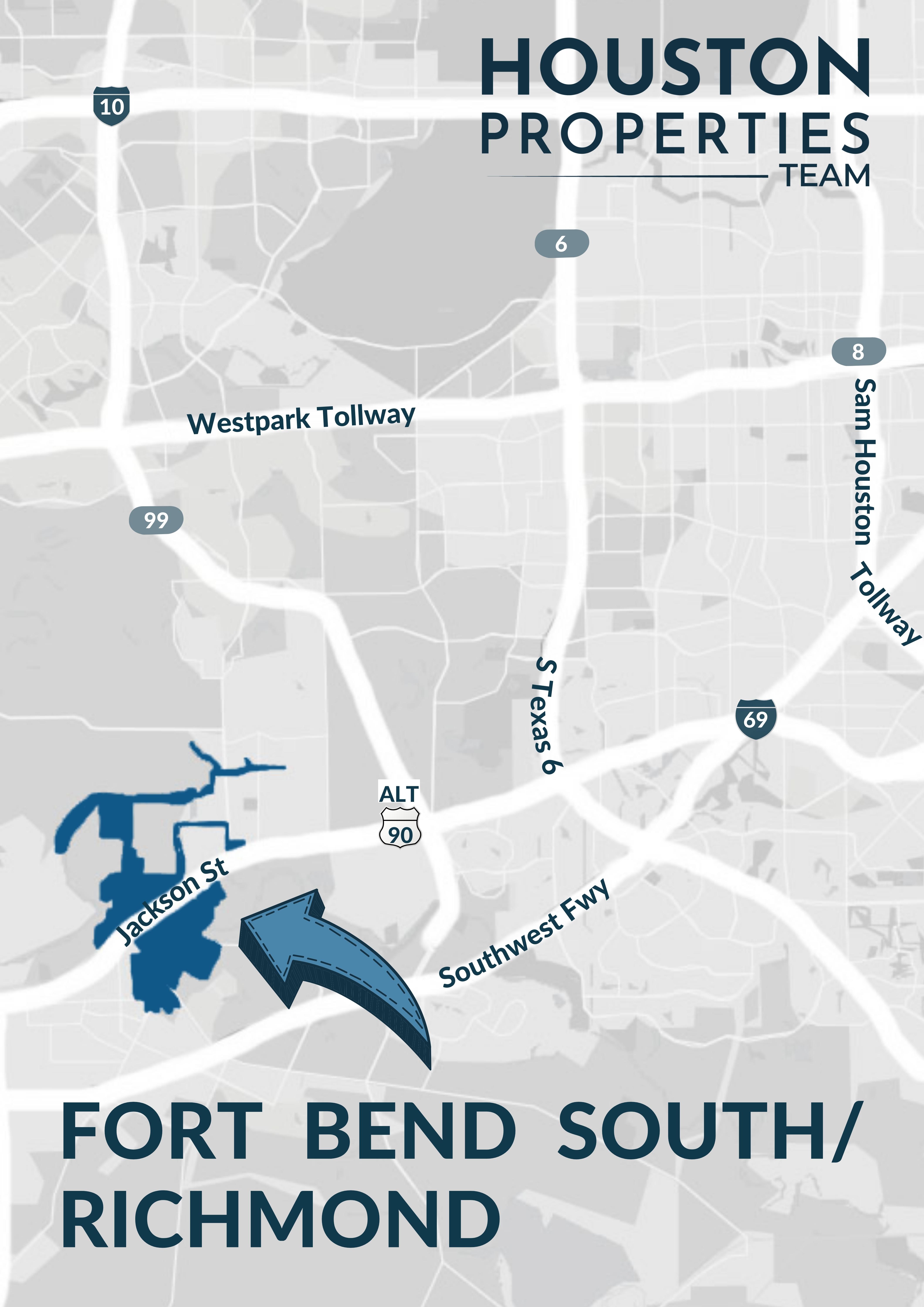 Fort Bend South / Richmond Map