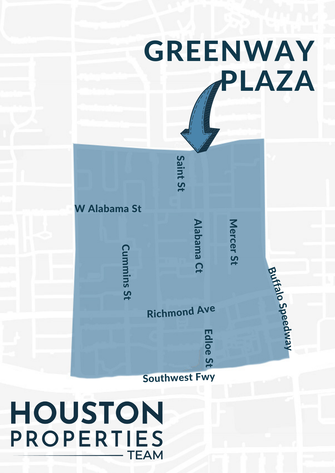 Map of Greenway Plaza