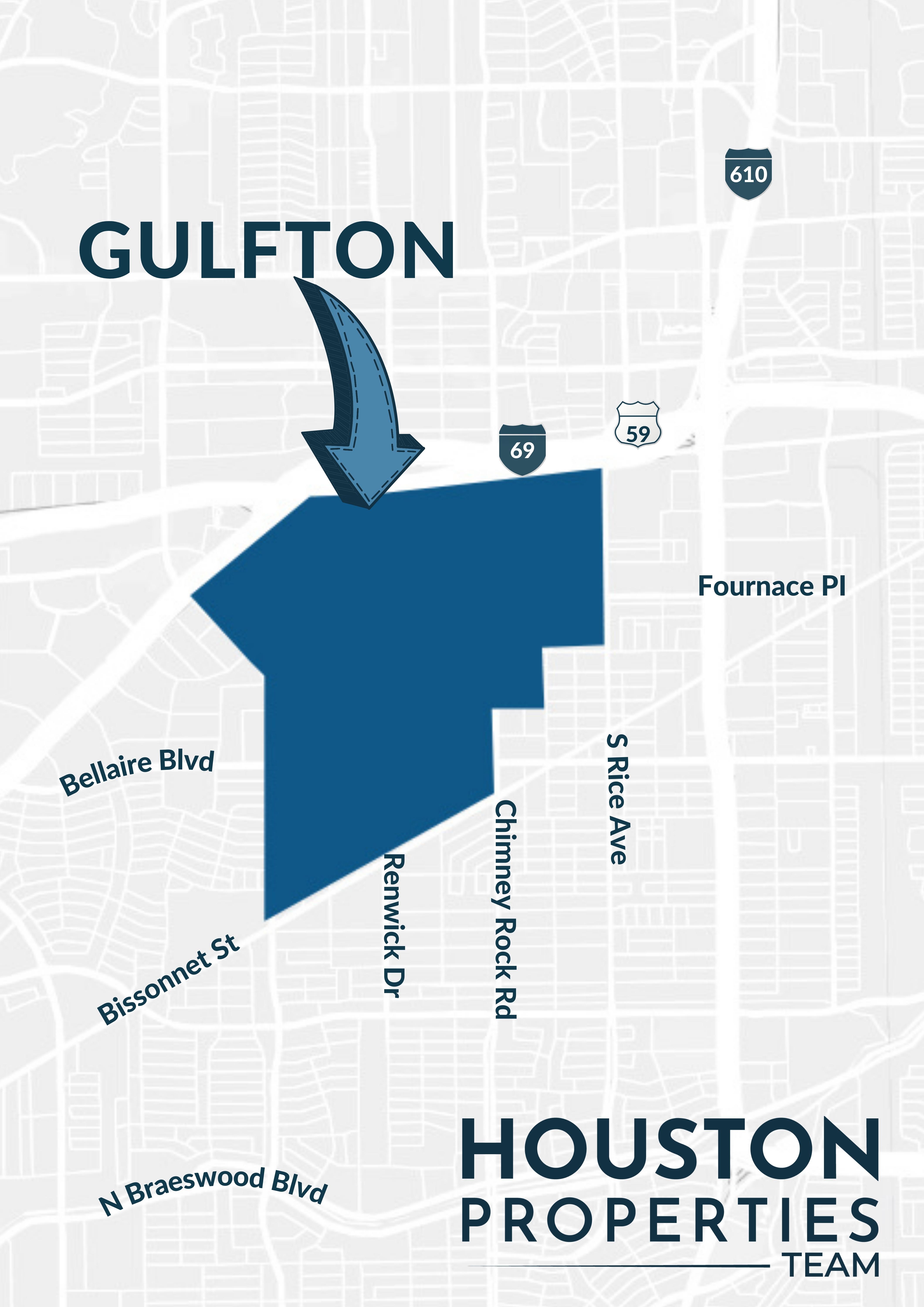 Gulfton Map
