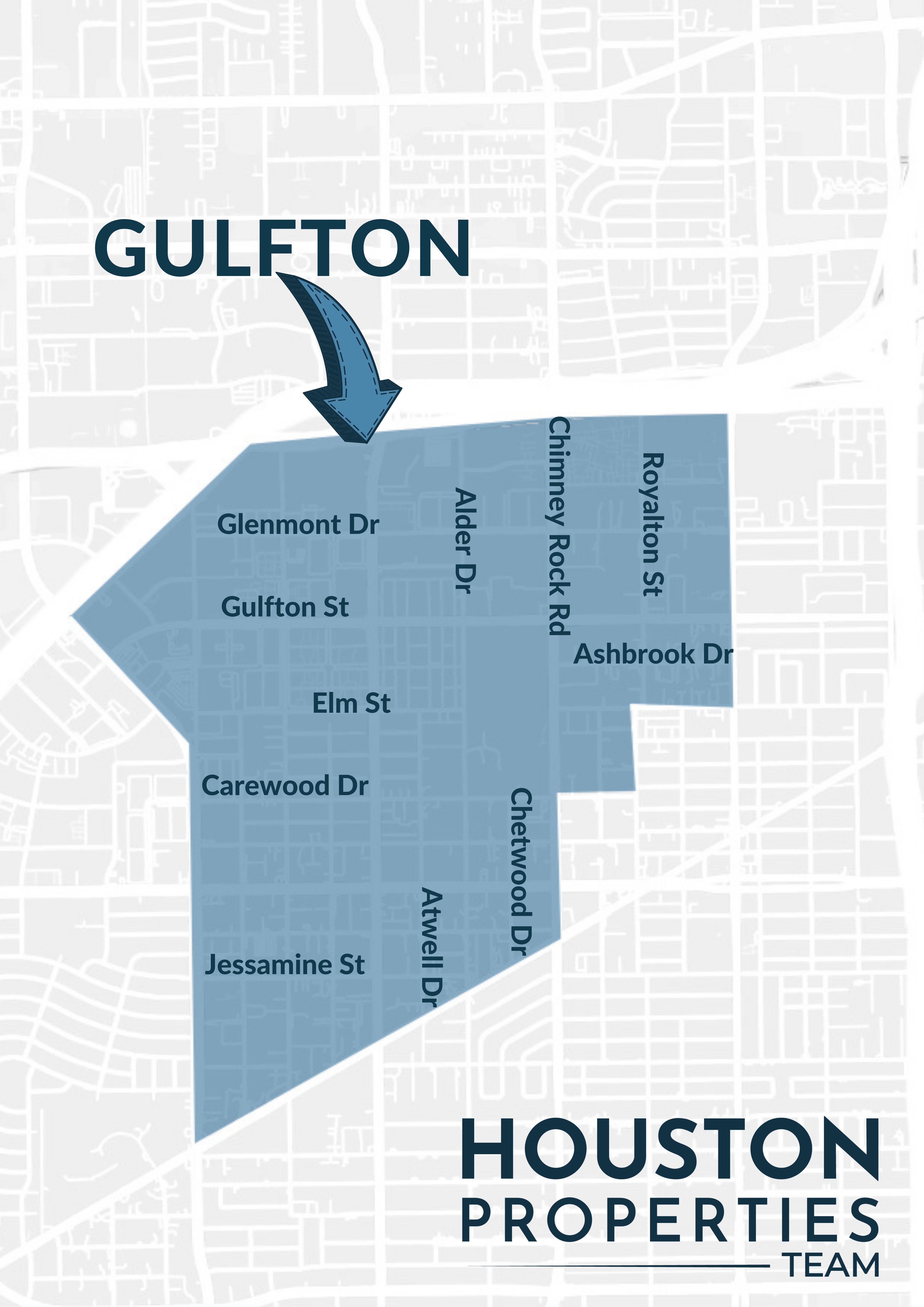 Map of Gulfton