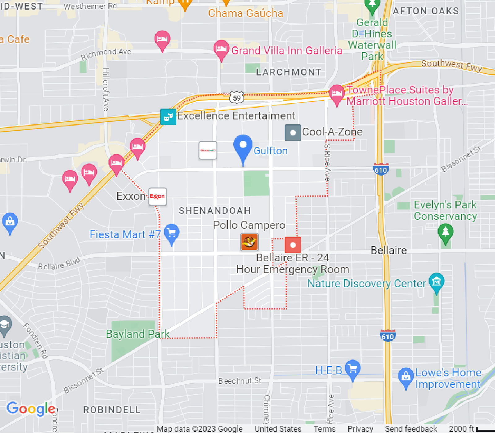 Store Directory & Map - Galleria at Tyler, PDF