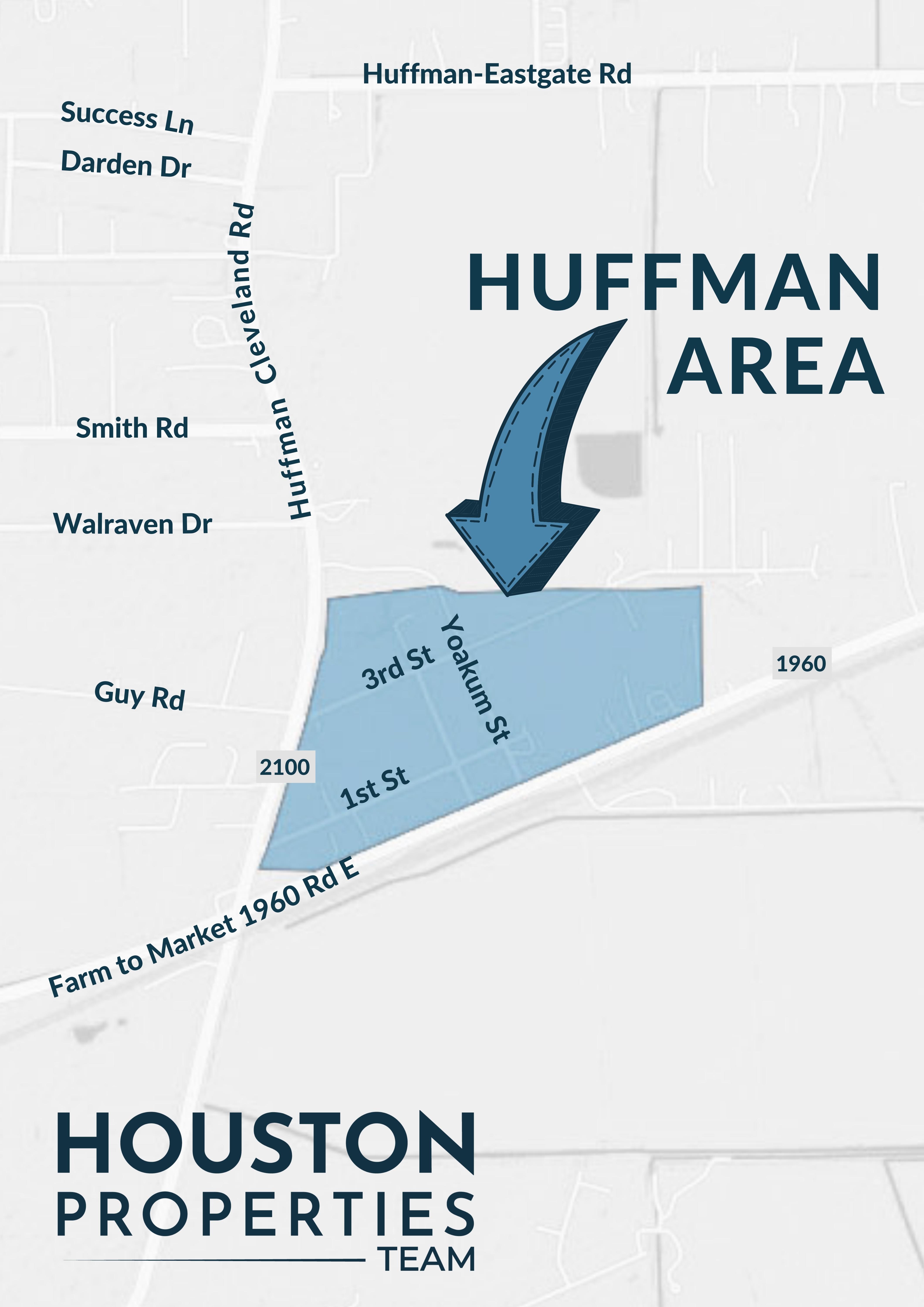 Map of Huffman Area