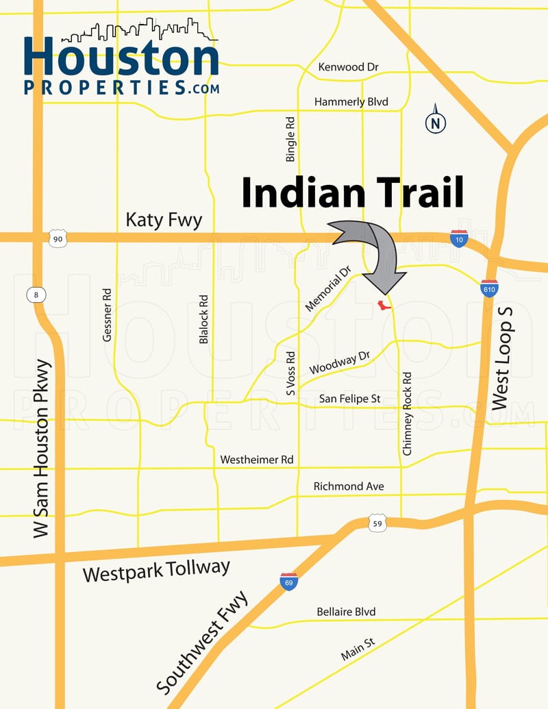 Indian Trail Map