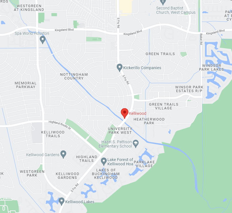 Map of Kelliwood