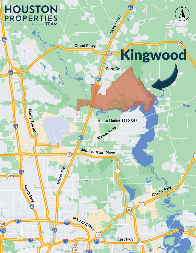 Kingwood (Master Planned) Map