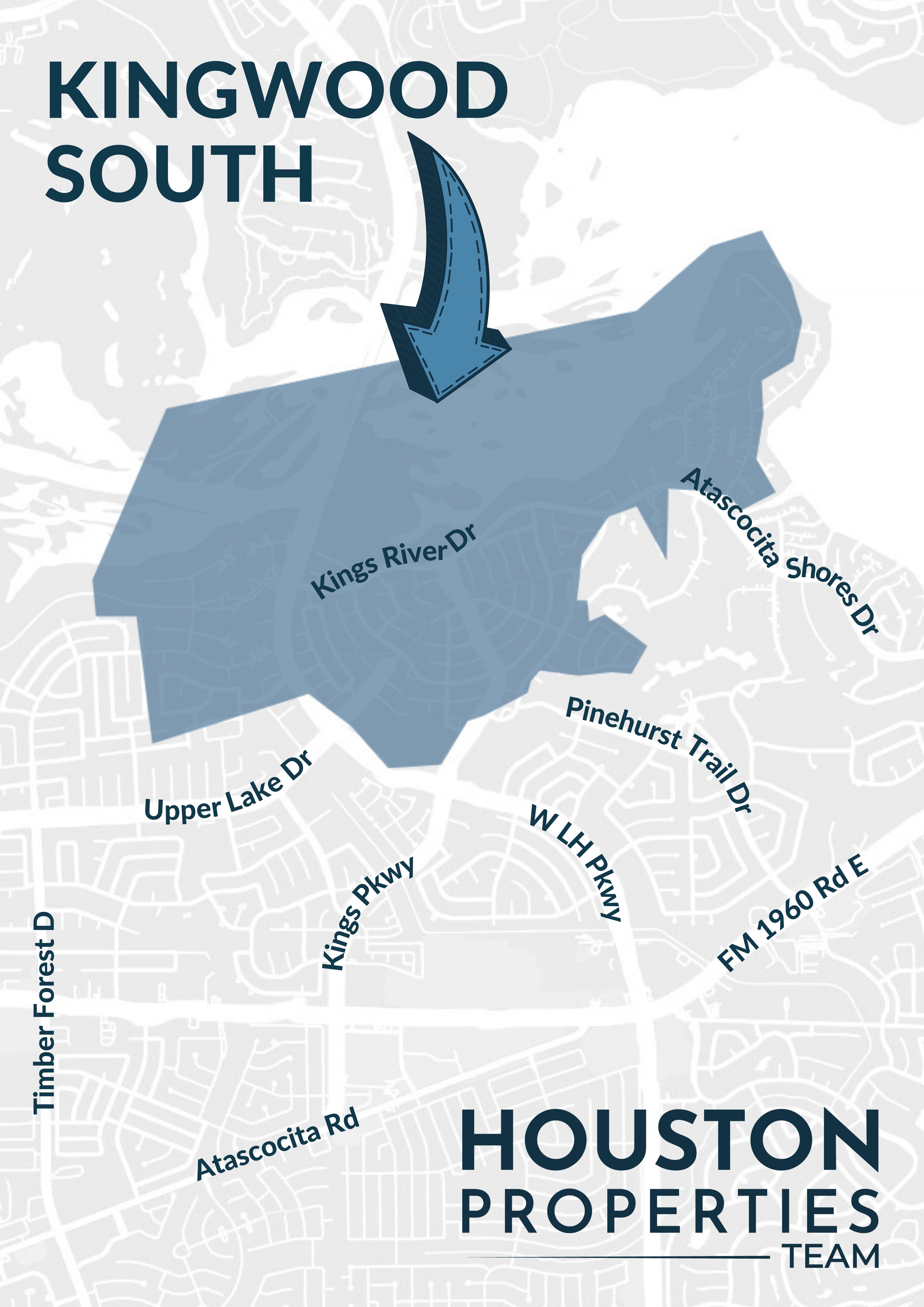 Map of Kingwood South