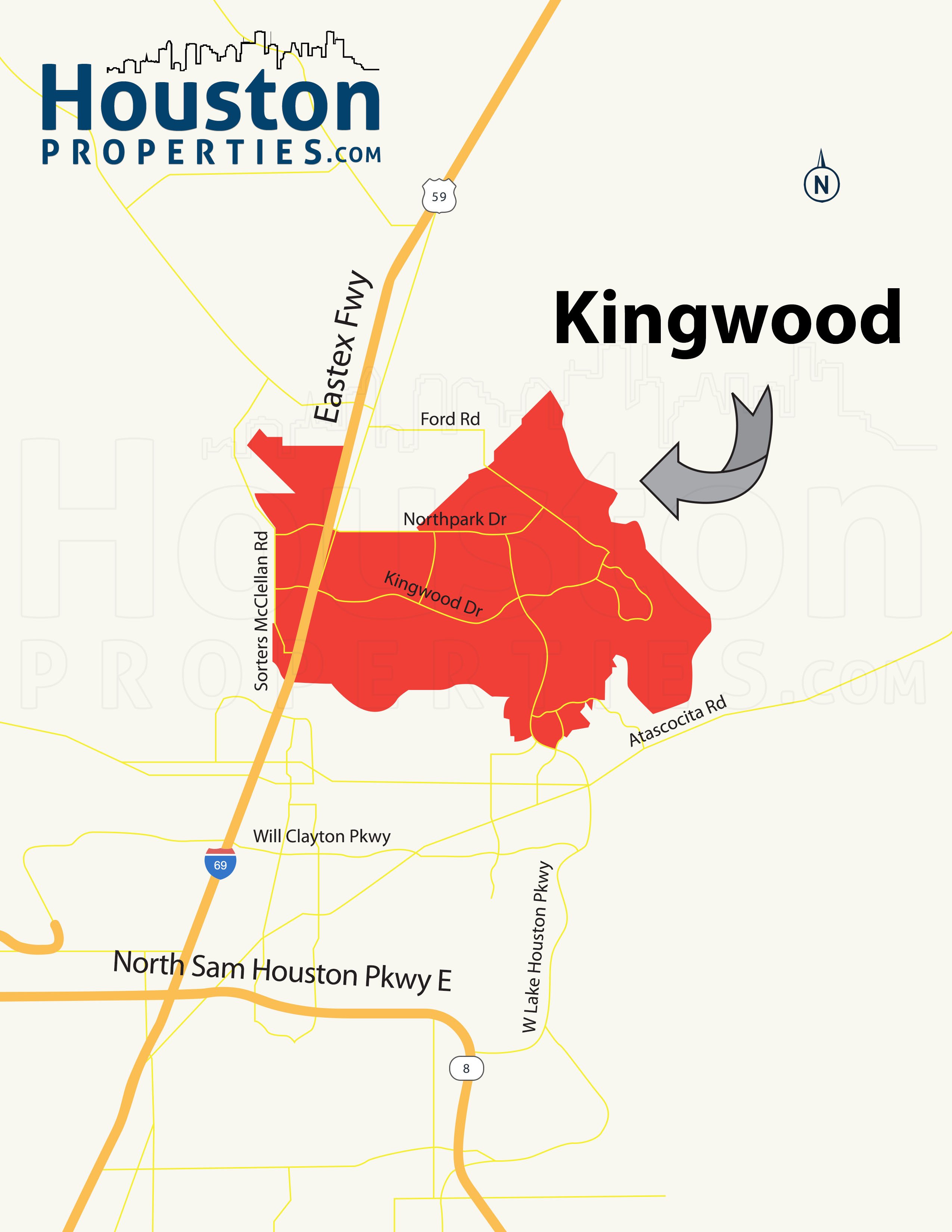Kingwood Map