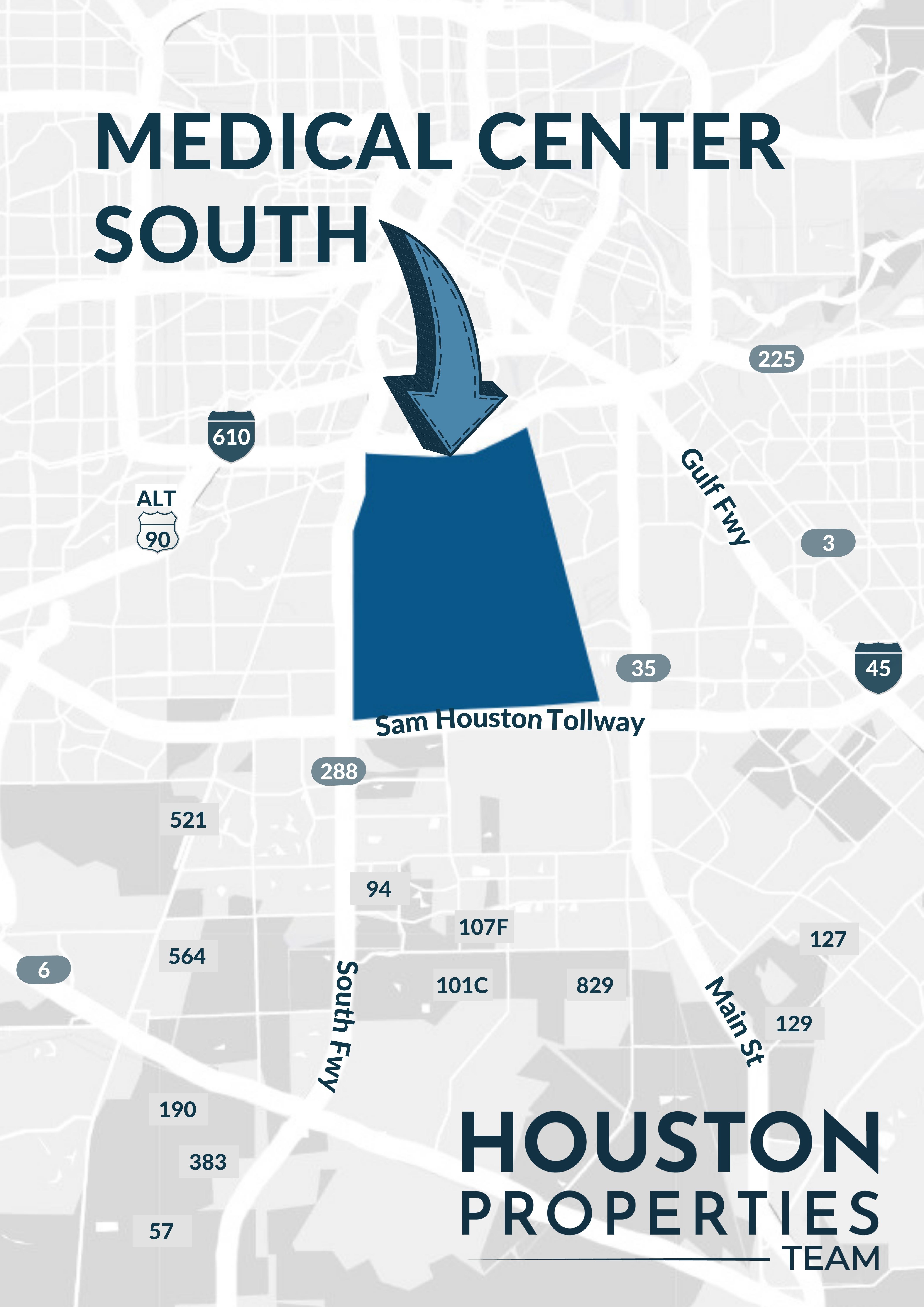 Medical Center South Map