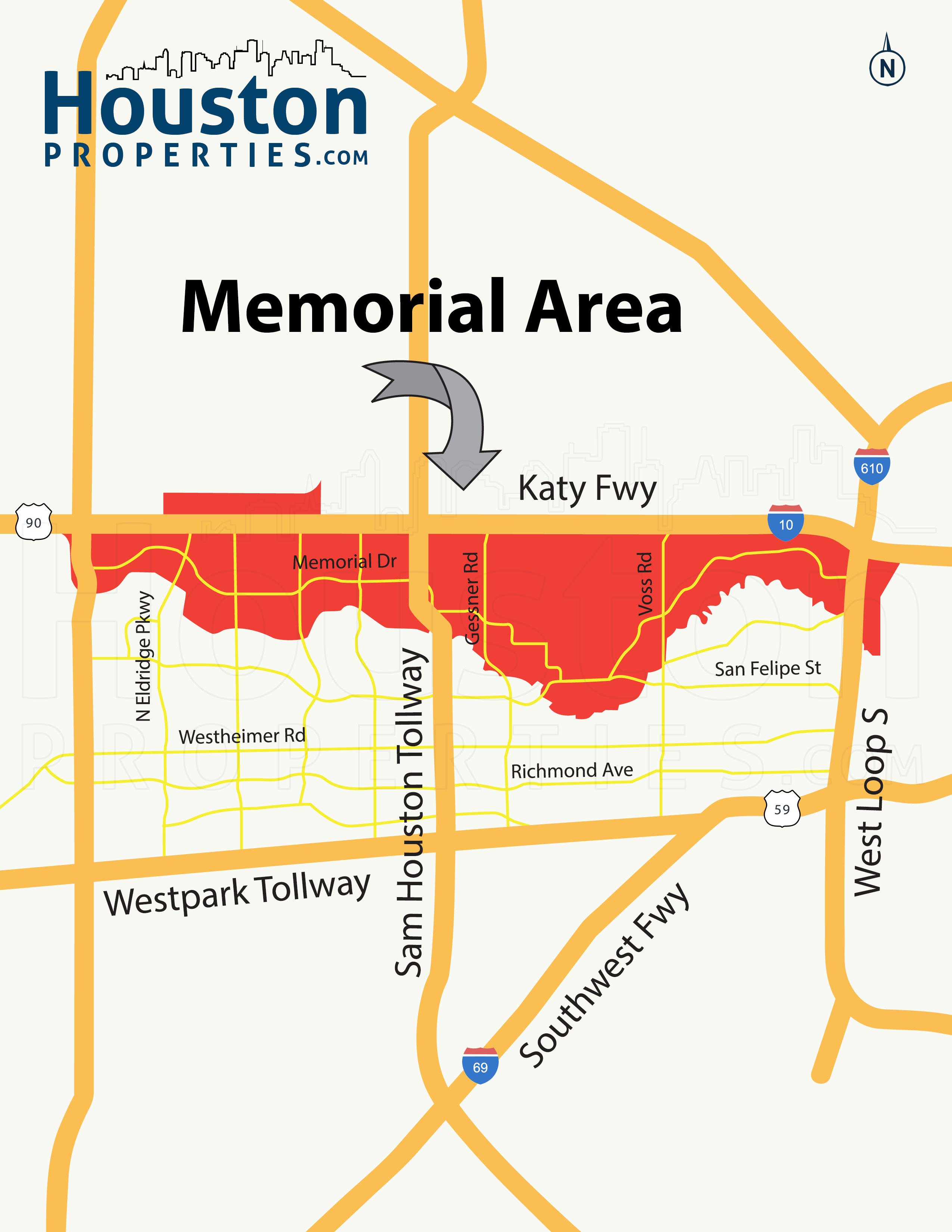 Memorial Close In Map