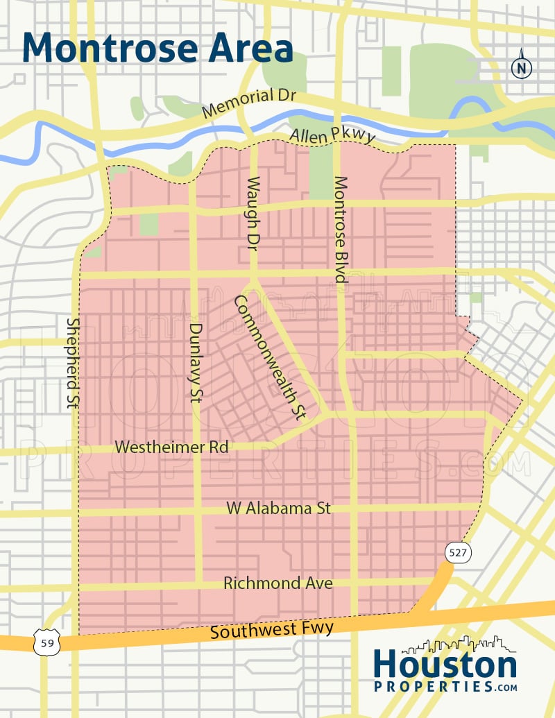 Map of Montrose