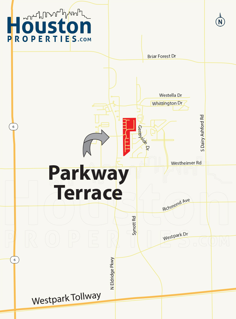 Parkway Terrace Map