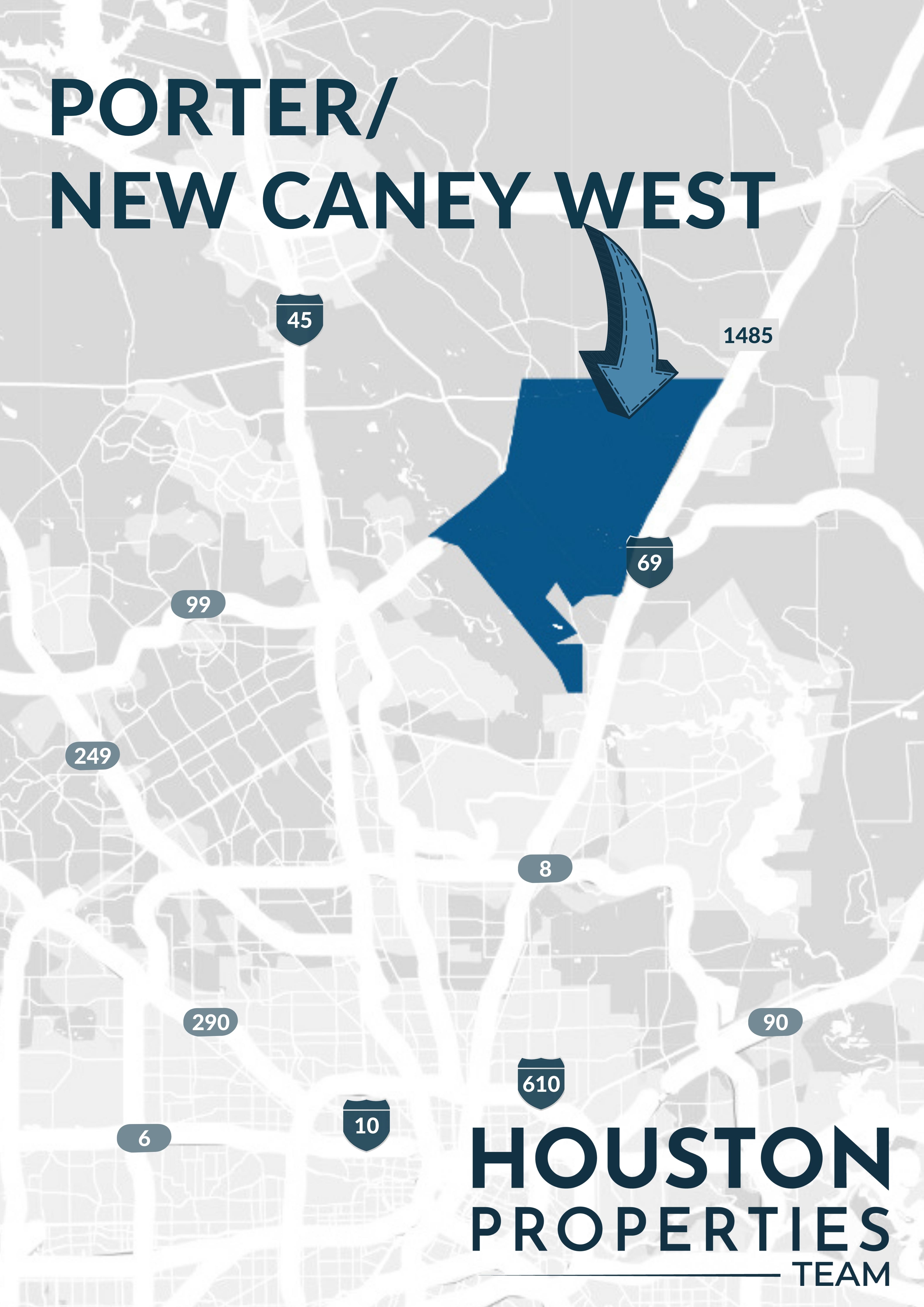 Porter / New Caney West Map