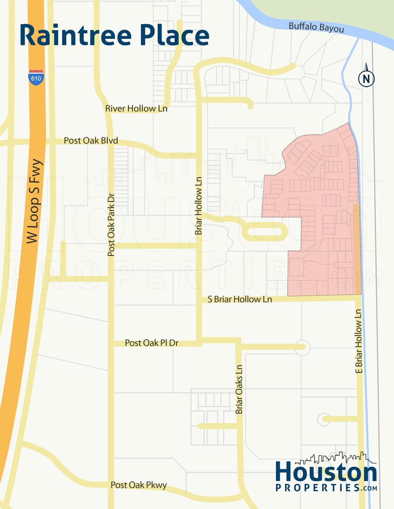 Map of Raintree Place