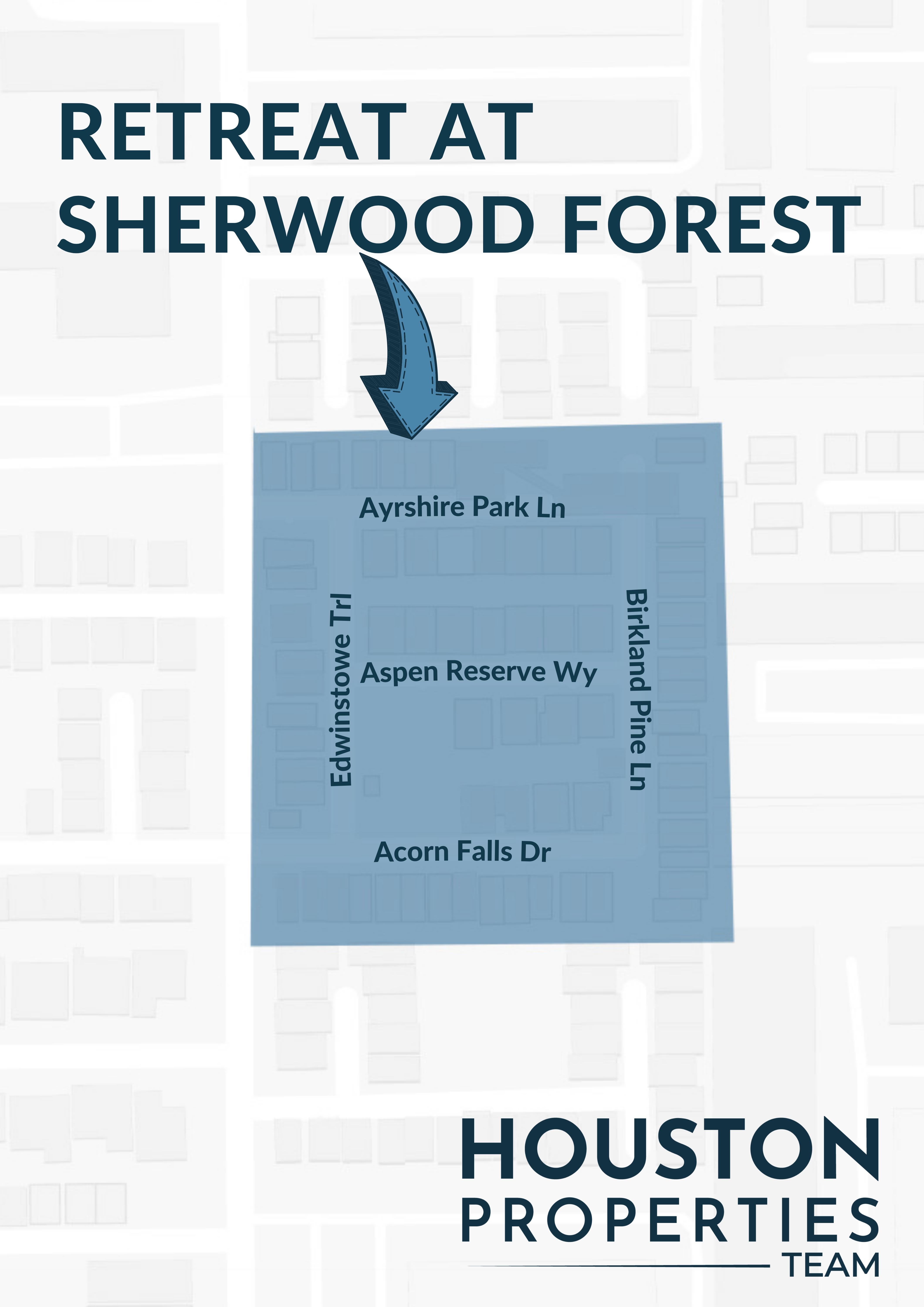 Map of Retreat At Sherwood Forest