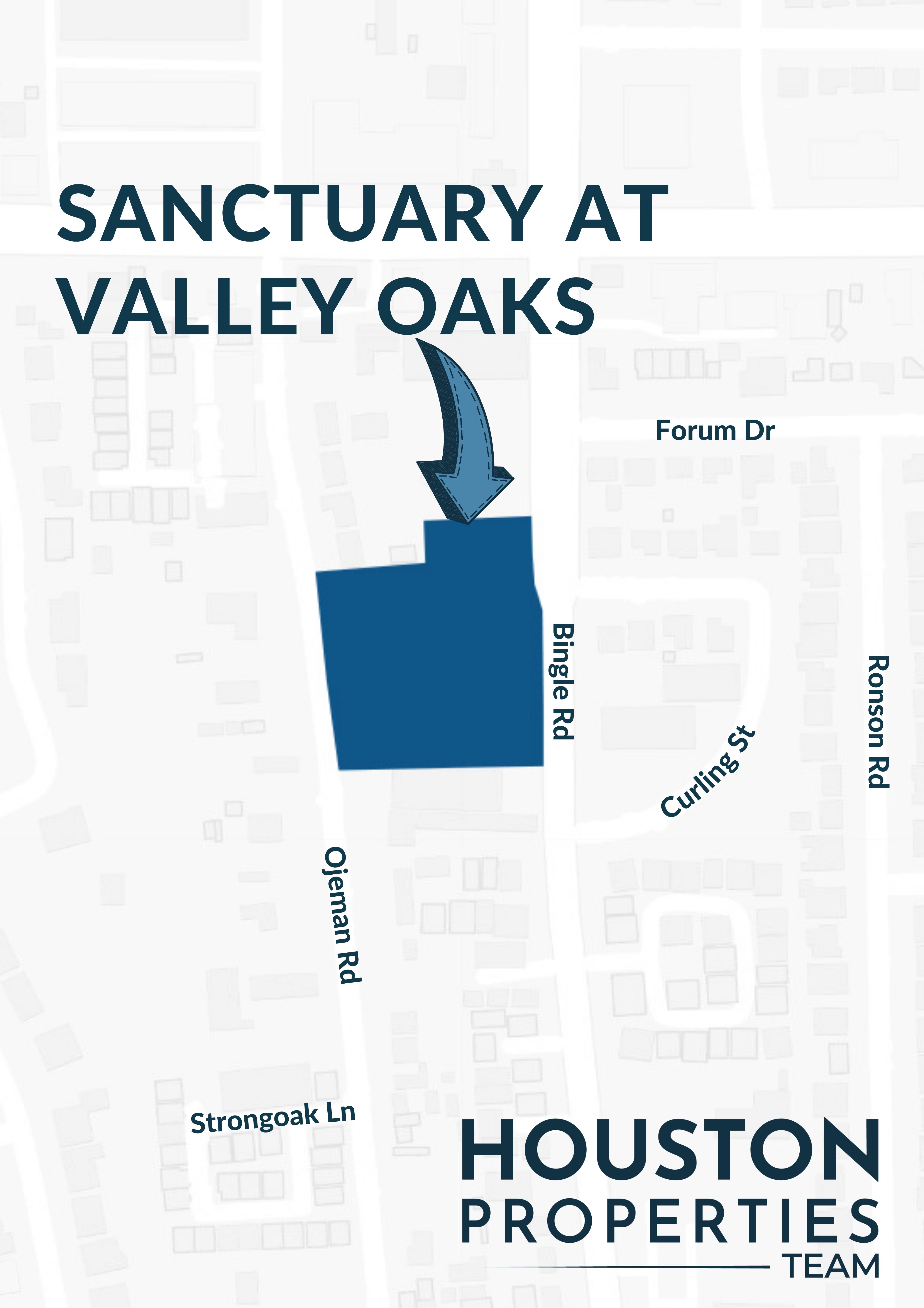 Sanctuary At Valley Oaks Map