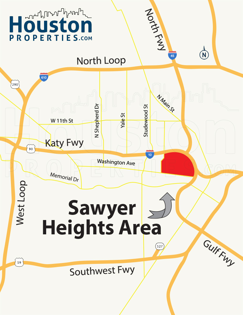 Sawyer Heights Map