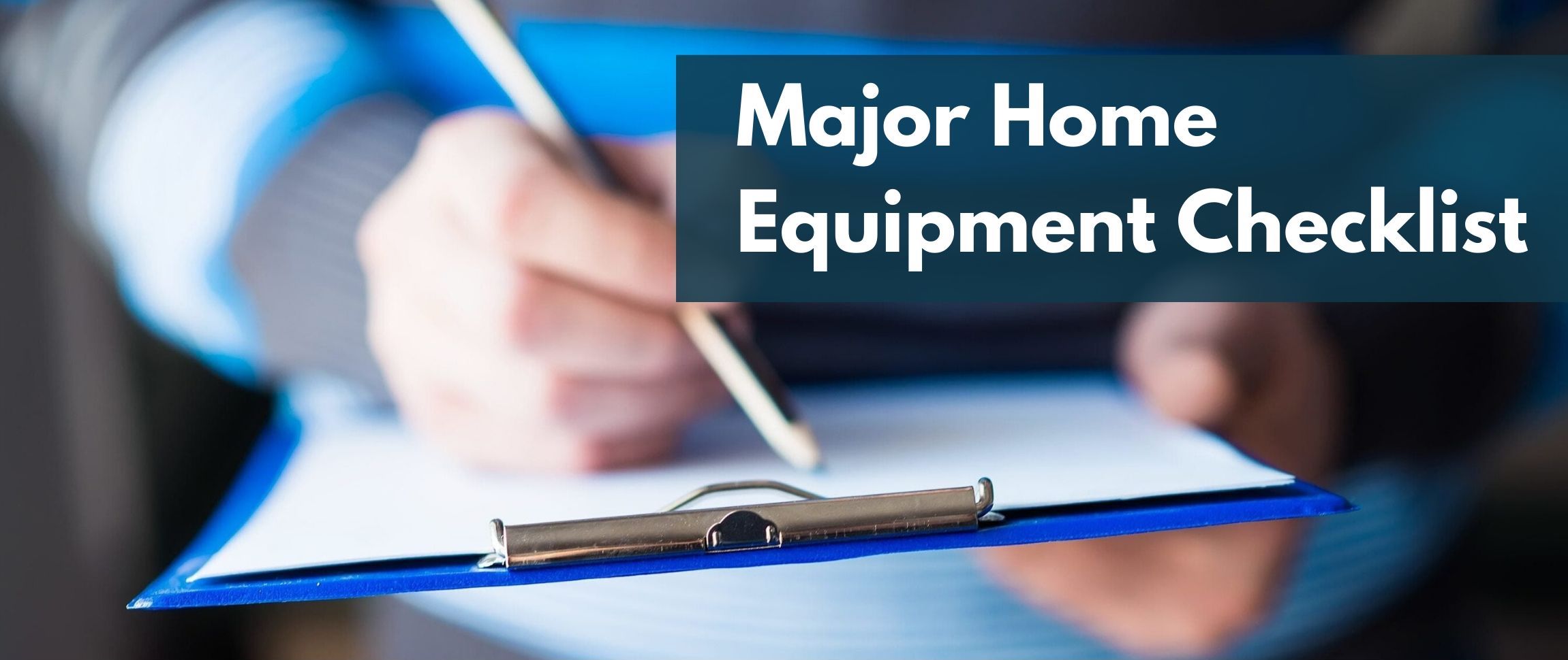 Home Equipment Checklist