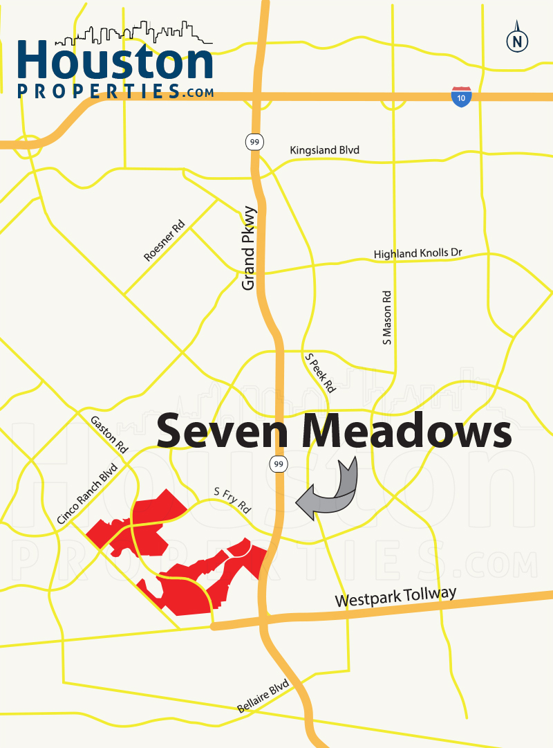Seven Meadows Map