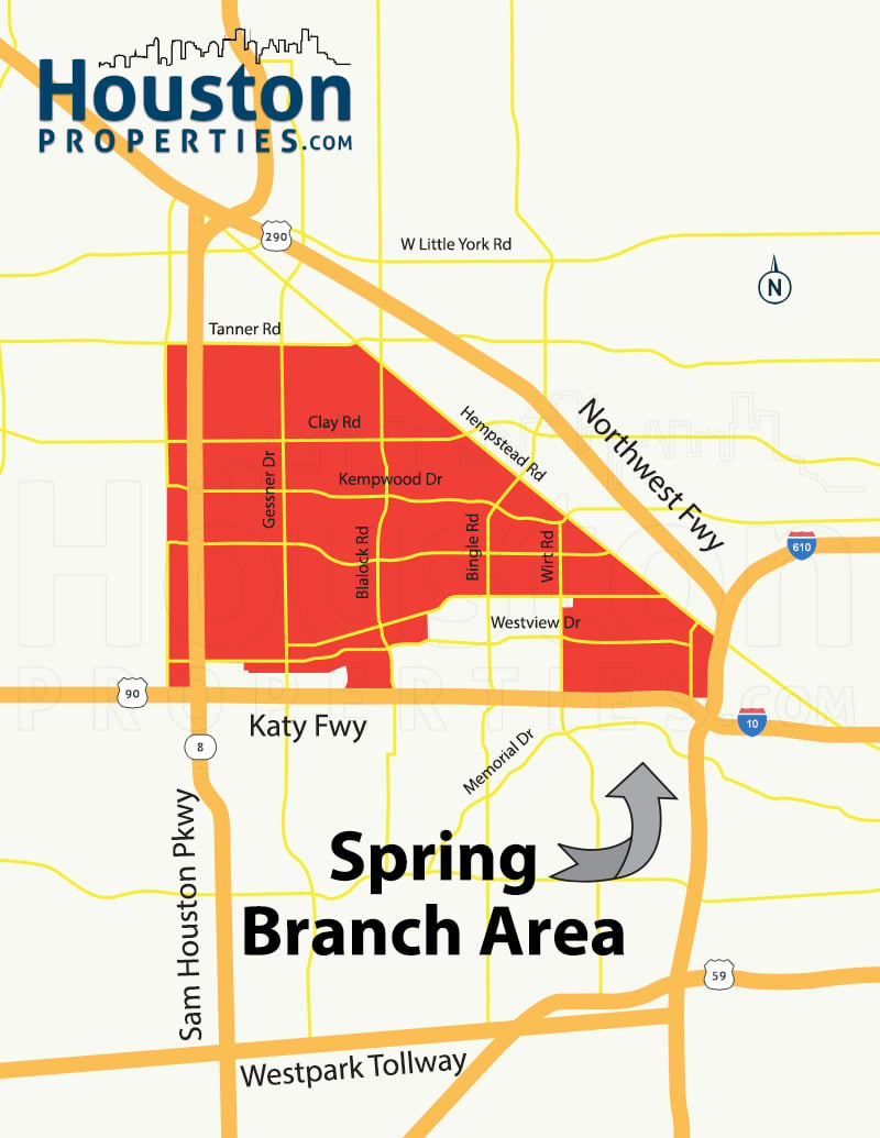 Spring Branch Map