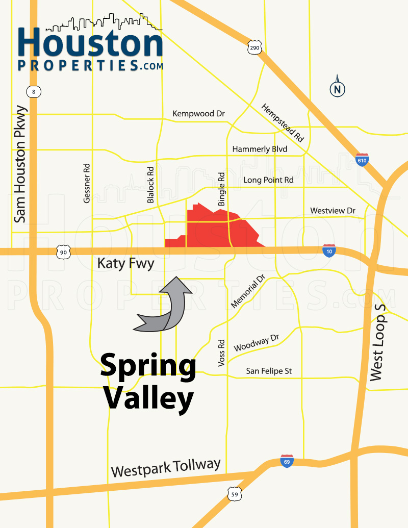Spring Valley Village Map