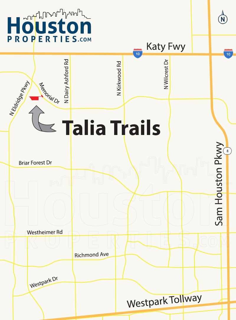 Talia Trails Map