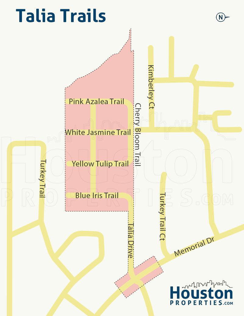 Map of Talia Trails