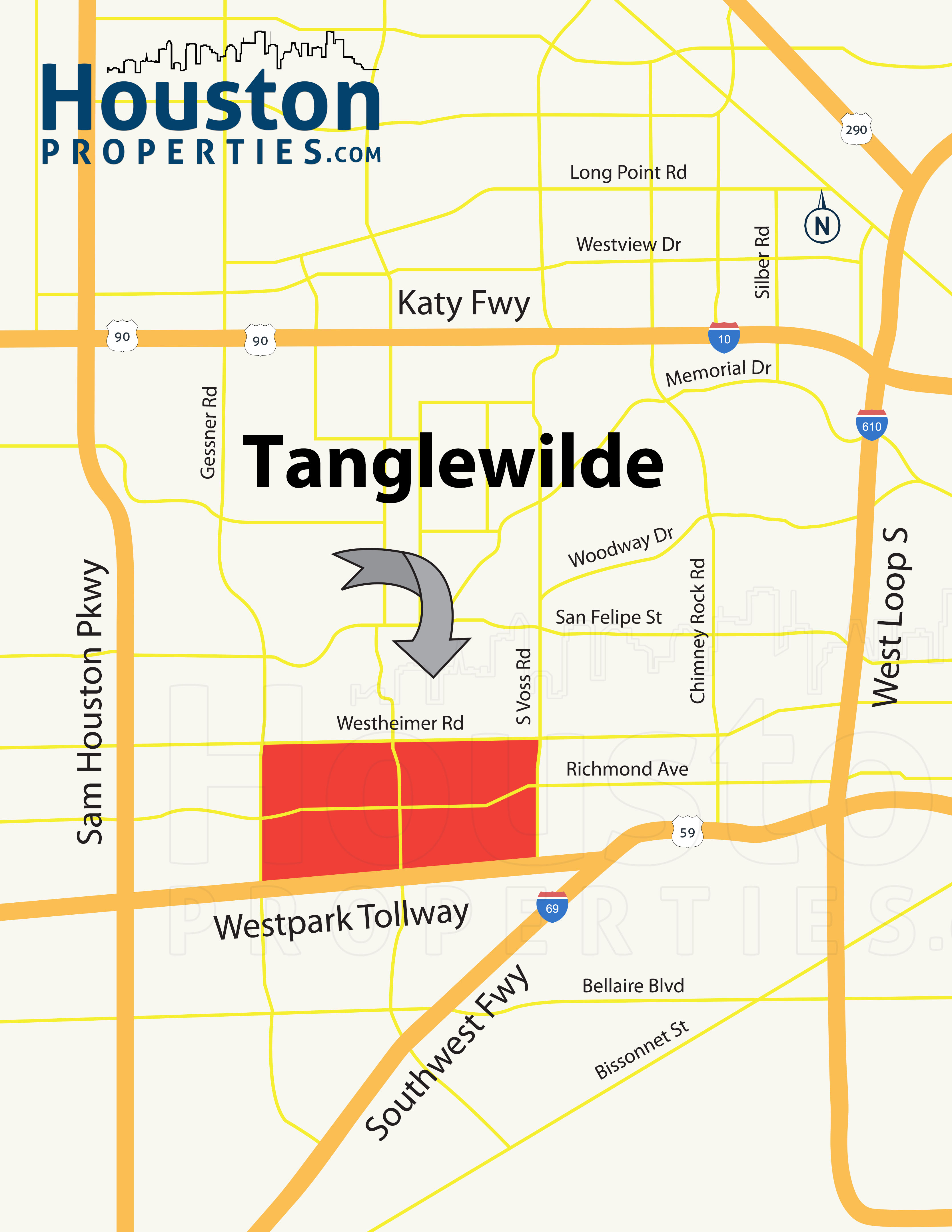 Tanglewilde Map