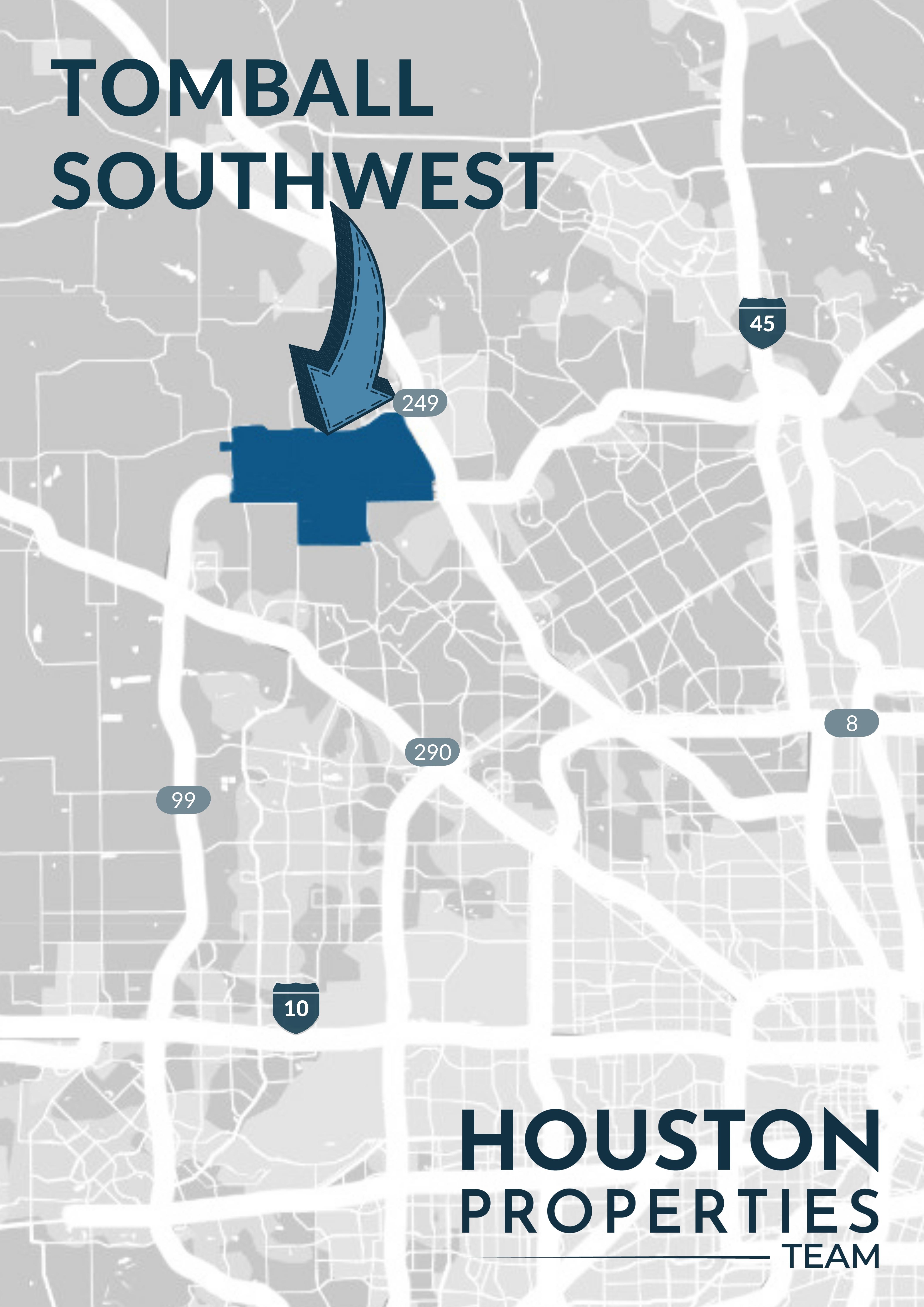 Tomball Southwest Map