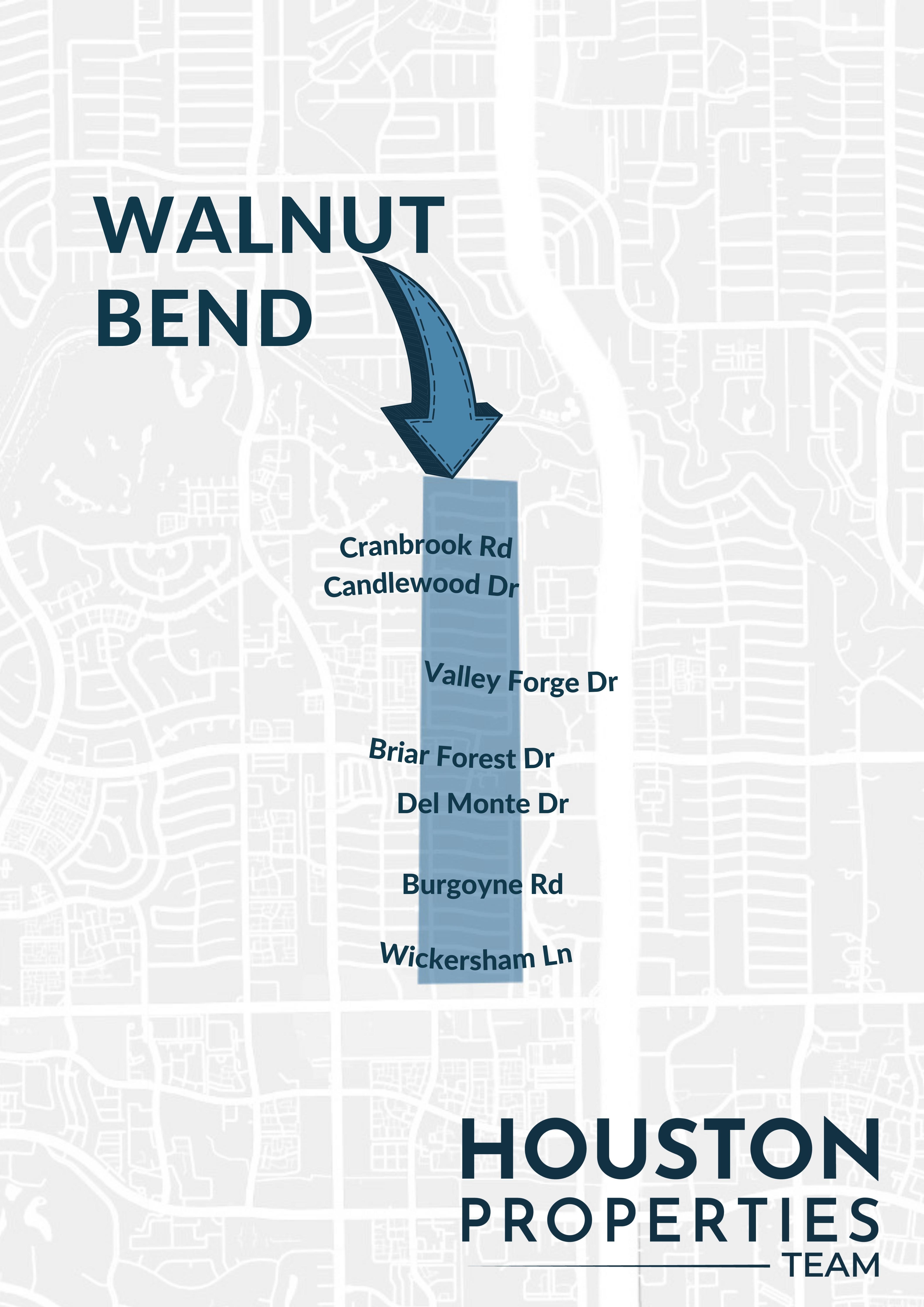 Map of Walnut Bend