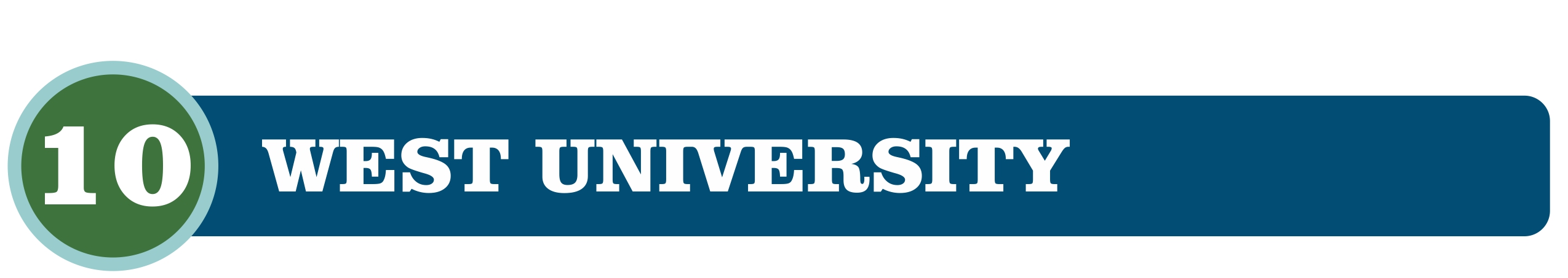West University Header