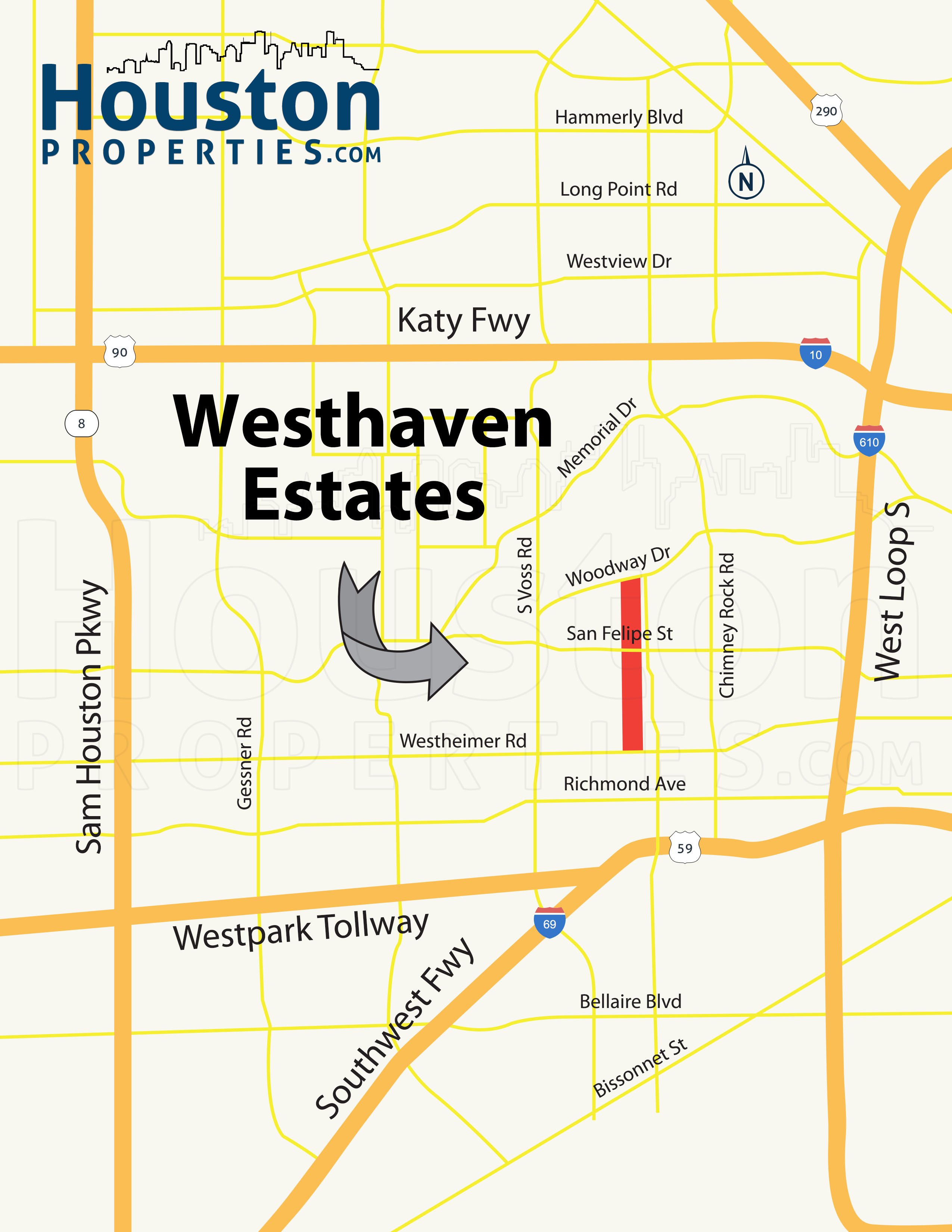 Westhaven Estates Map