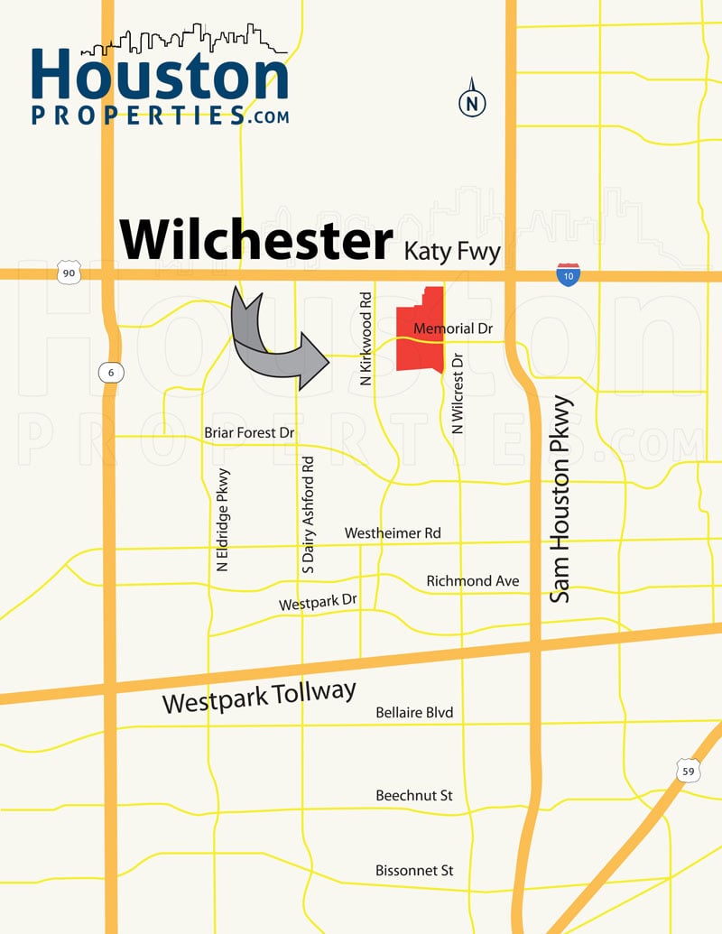 Wilchester Map