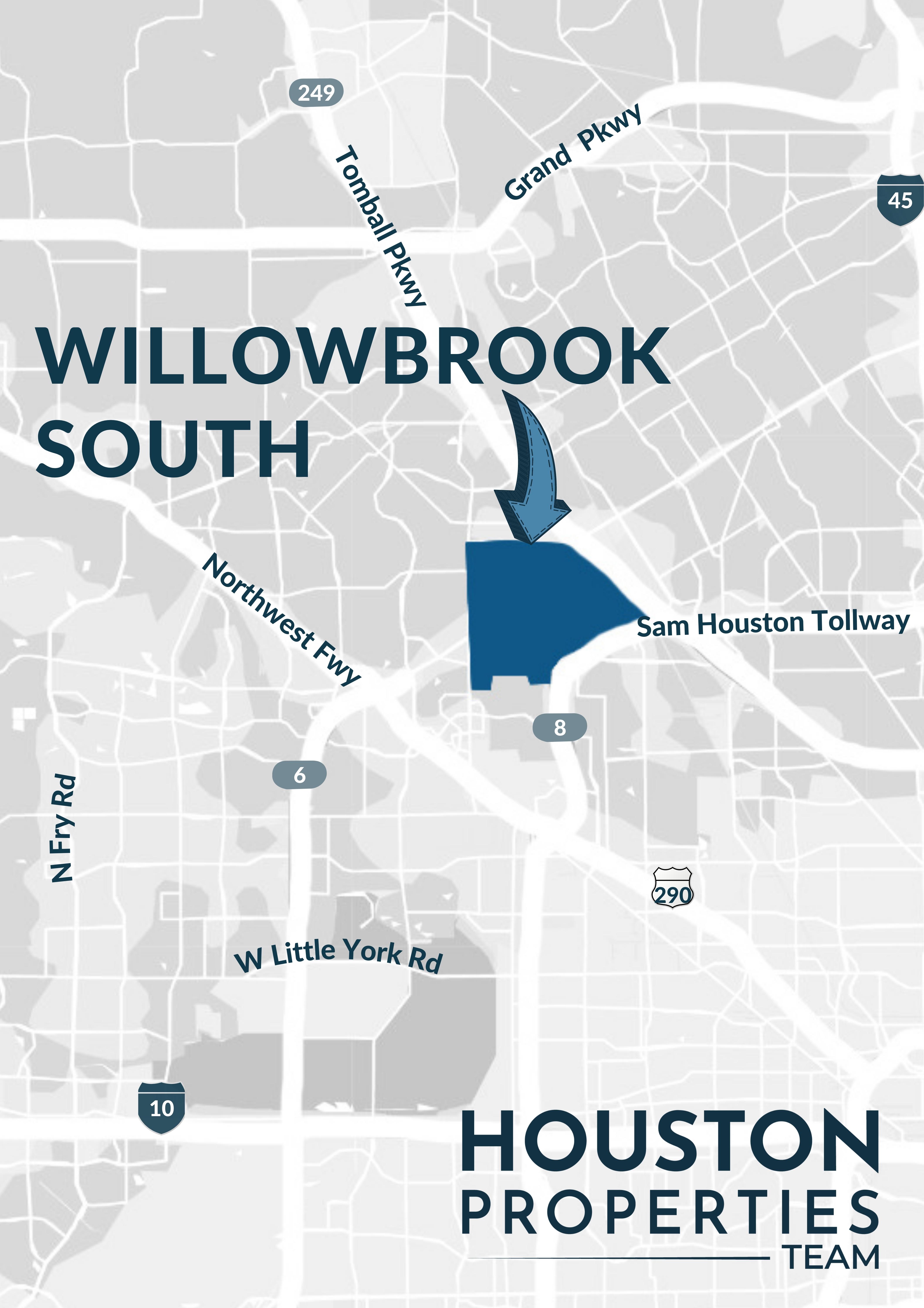 Willowbrook South Map